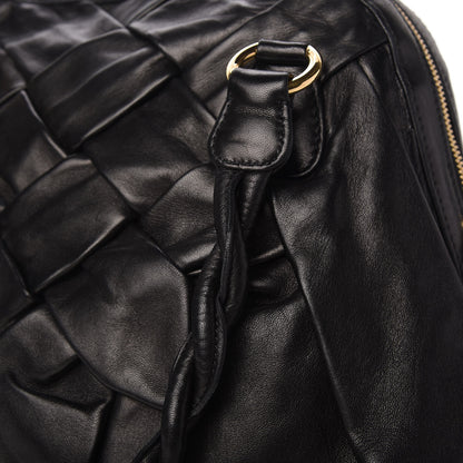 Valentino Garavani Lambskin Woven Couture Bag Black 4 of 14