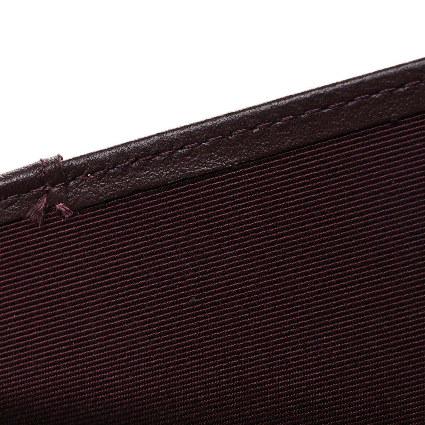 Caviar Quilted Zip Around Notebook Agenda Cover Black