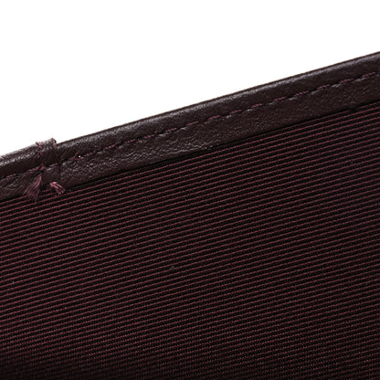 Chanel Caviar Quilted Zip Around Notebook Agenda Cover Black 9 of 10