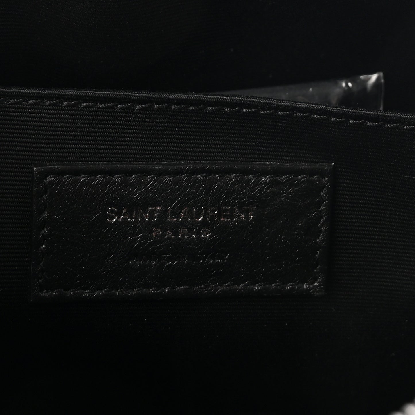 Calfskin Matelasse Monogram Monochrome Lou Camera Bag Black