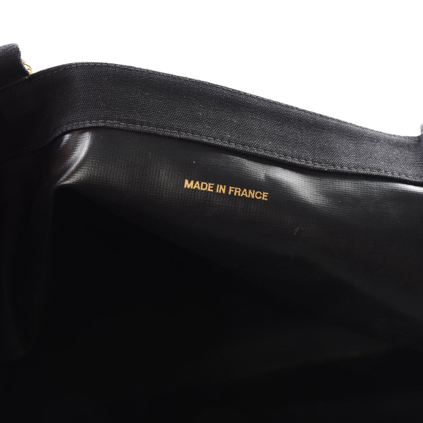 Canvas Chain Jumbo CC Tote Black
