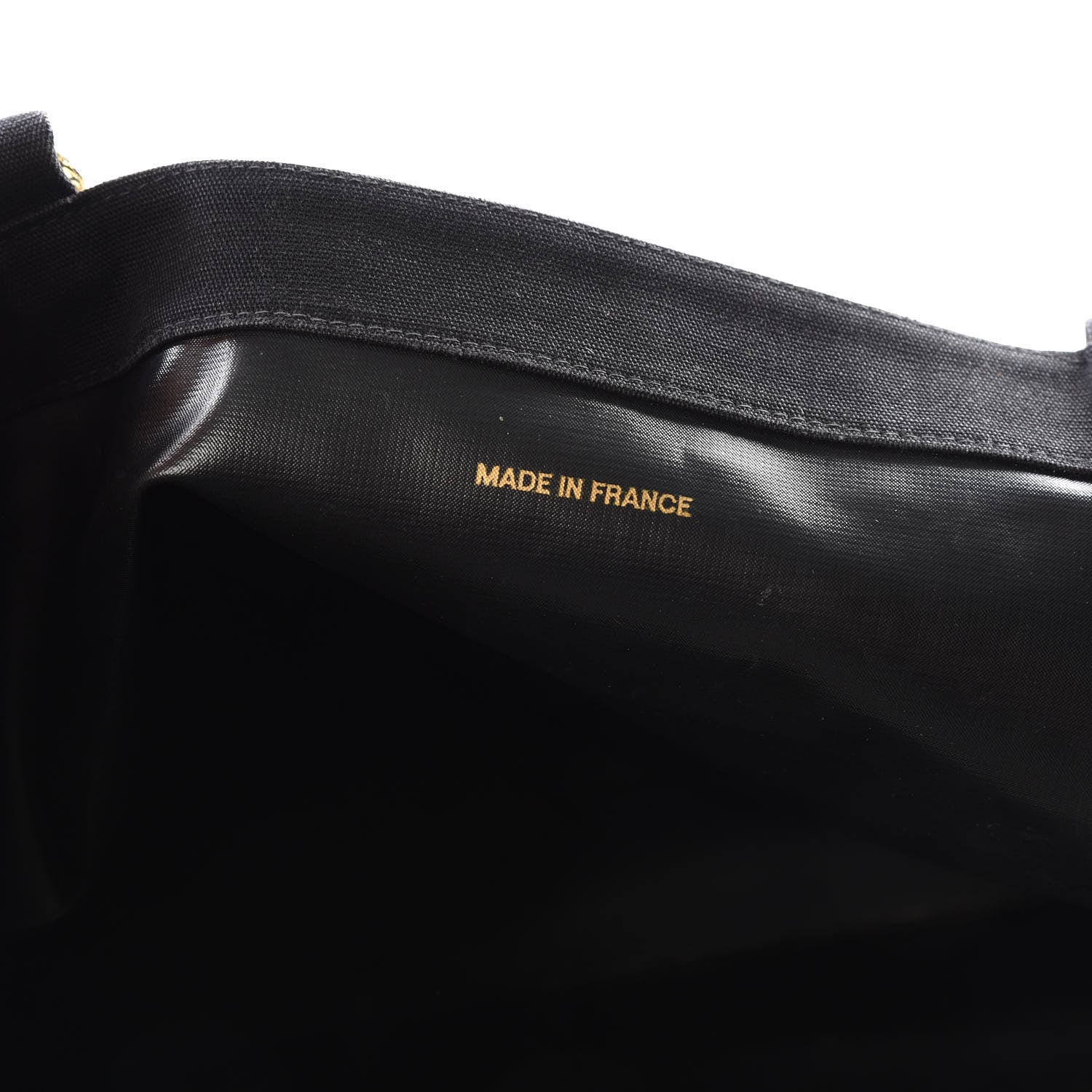 Chanel Canvas Chain Jumbo CC Tote Black 8 of 10