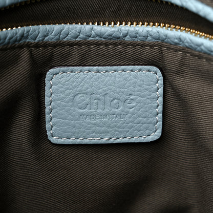 Chloe Calfskin Medium Marcie Satchel Cloudy Blue 5 of 9