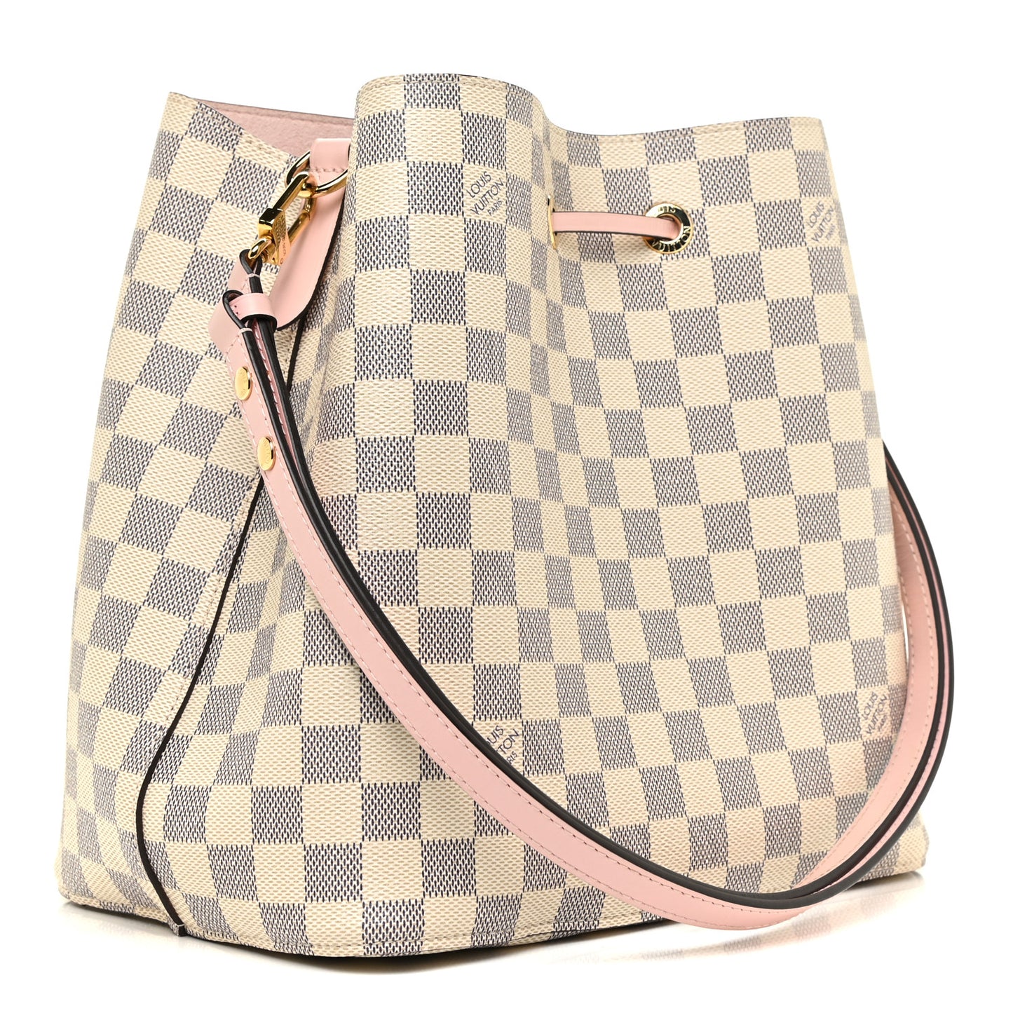 Damier Azur Neonoe MM Eau De Rose