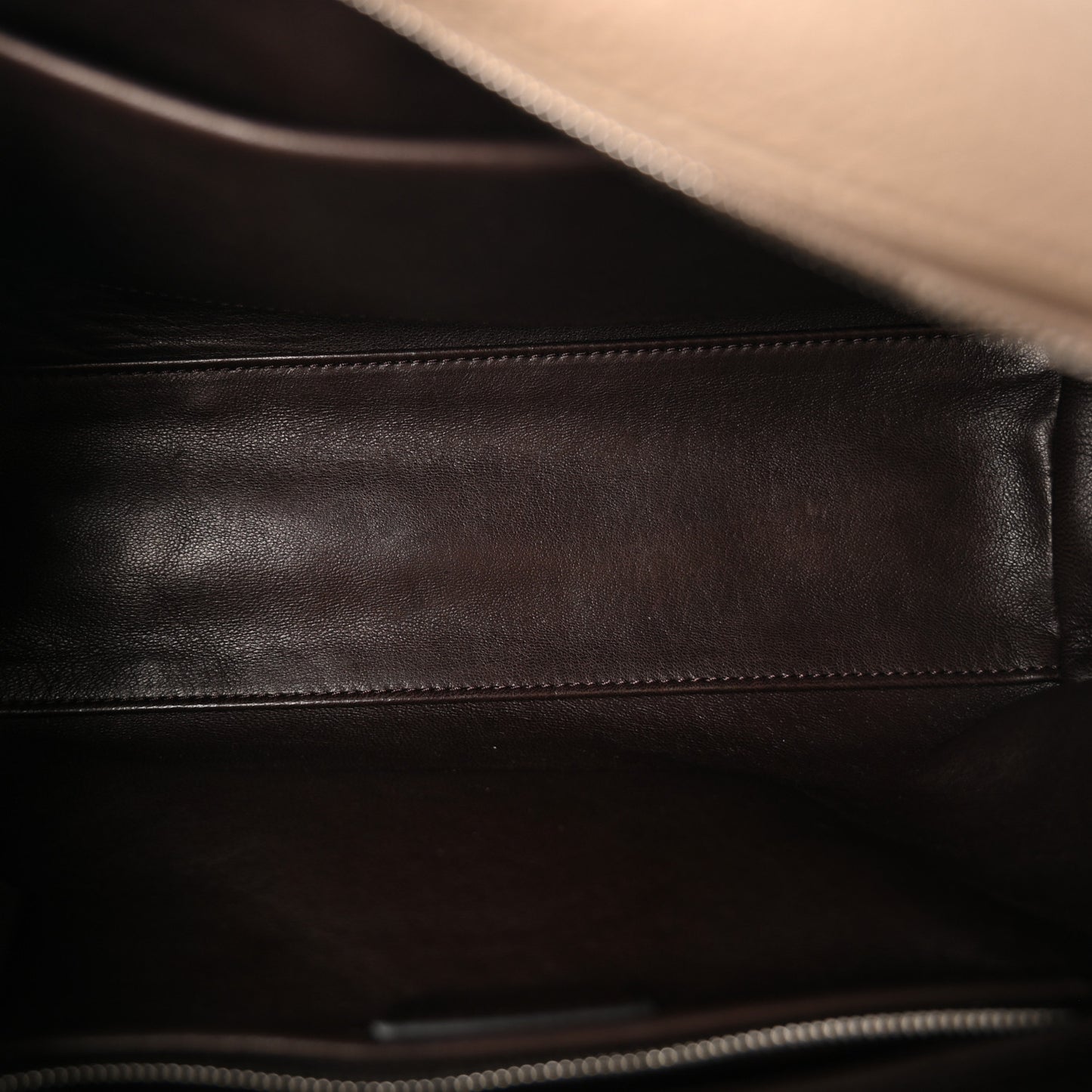 Grained Calfskin Astra Bag Dark Taupe