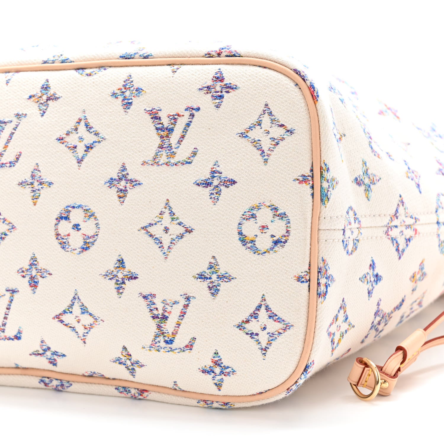 Louis Vuitton Monogram Jacquard Neverfull MM Multicolor Beige