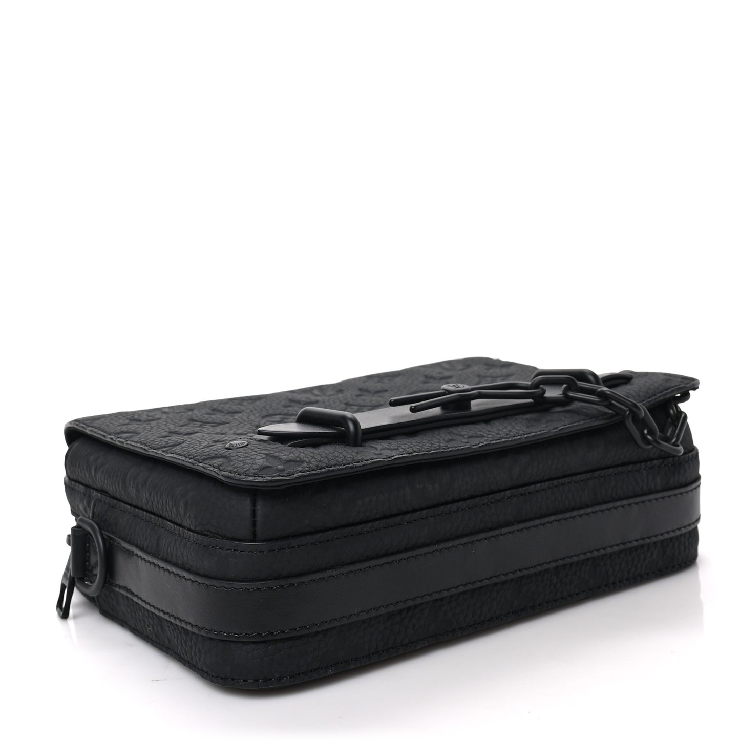 Taurillon Monogram Steamer Messenger Black