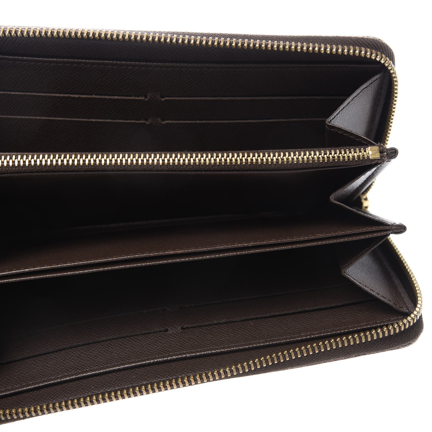 Louis Vuitton Damier Ebene Zippy Wallet 5 of 8