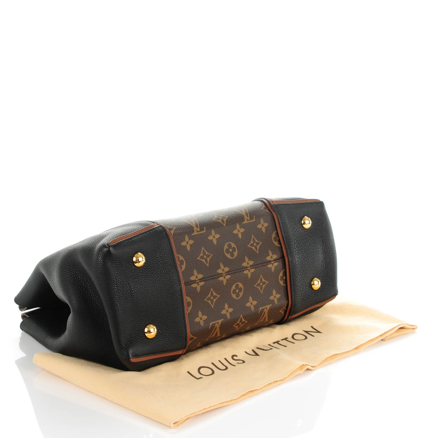 Louis Vuitton Monogram Tote W PM Black 4 of 7