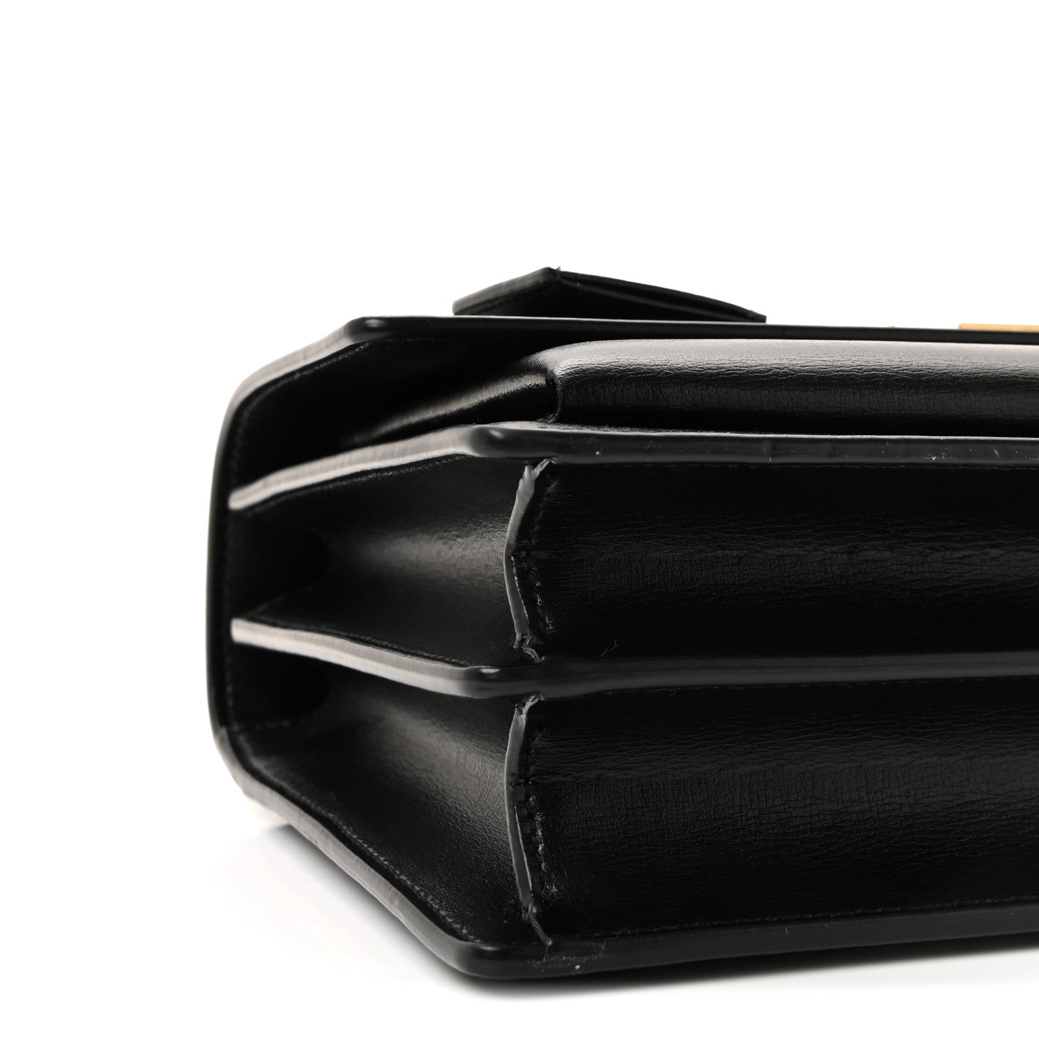 Saint Laurent Calfskin Medium Monogram Sunset Black 8 of 9