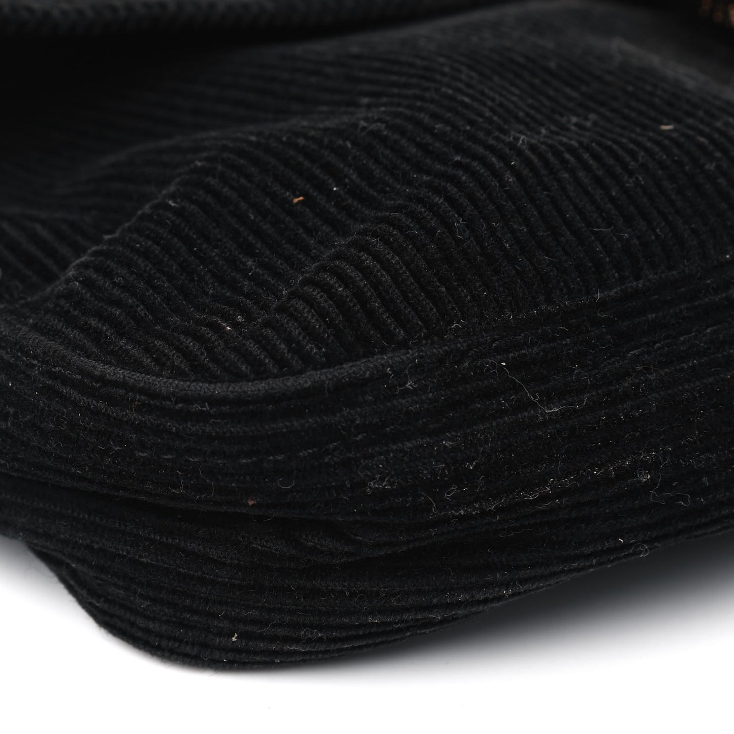 Corduroy Baguette Black