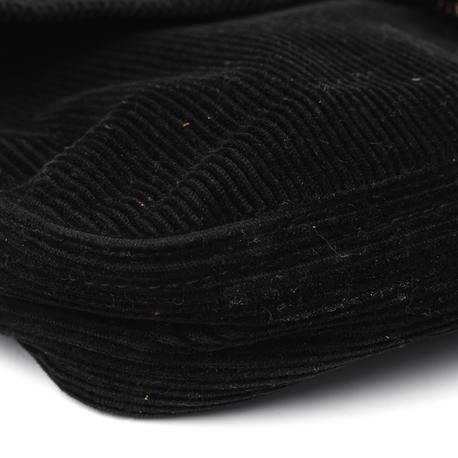 Fendi Corduroy Baguette Black 6 of 9