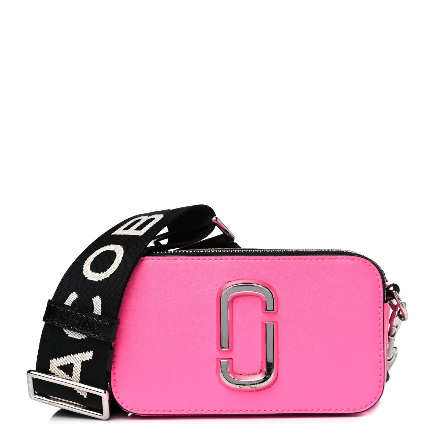 Saffiano Small Snapshot Camera Bag Pink