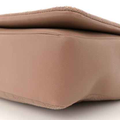 Burberry Lambskin Quilted Medium Lola Bag Camel 10 of 12