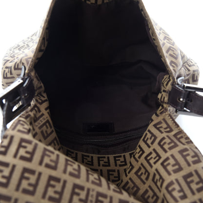 Fendi Zucchino Mama Baguette Dark Brown 5 of 11
