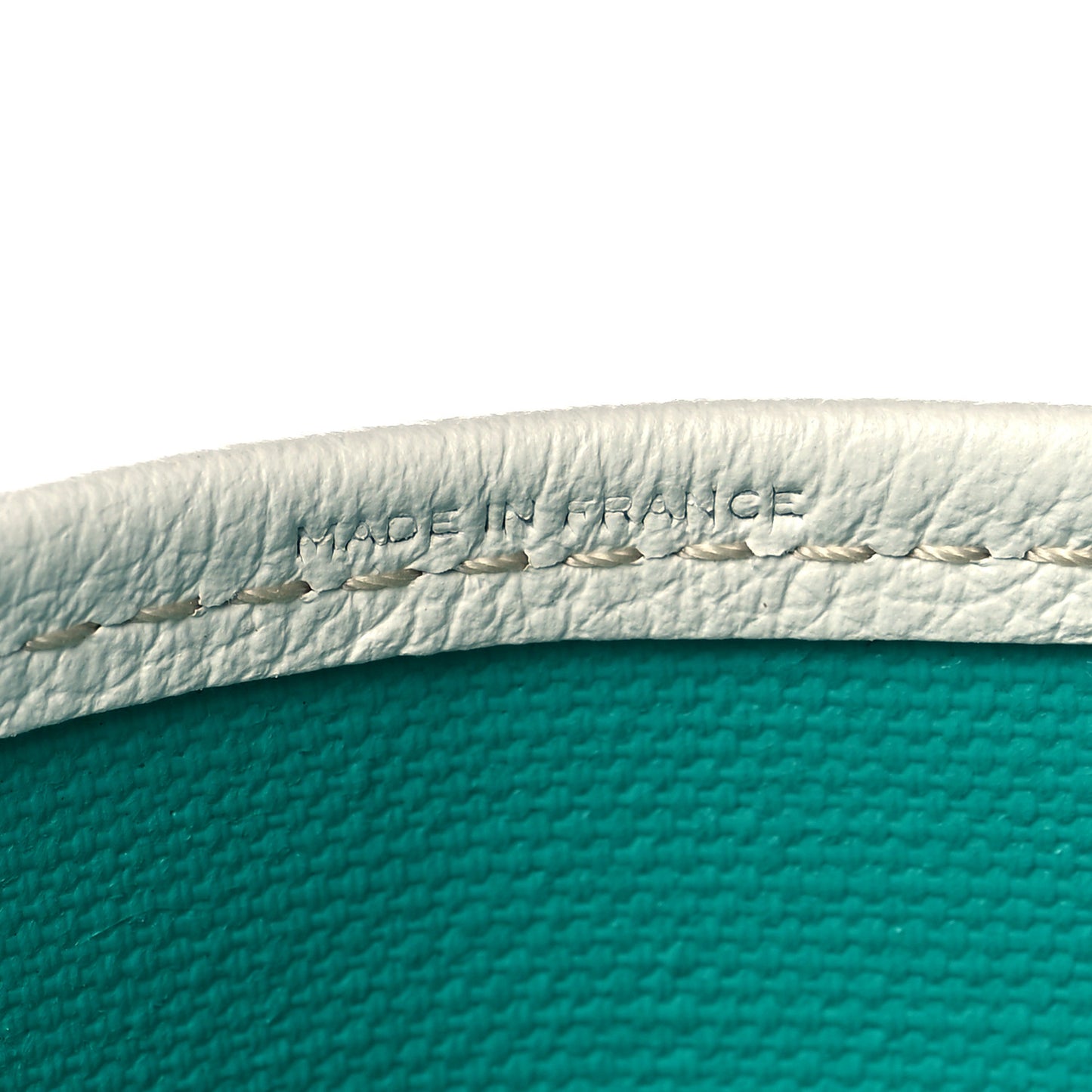 Goyardine Saint Louis Claire Voie GM White Opaline