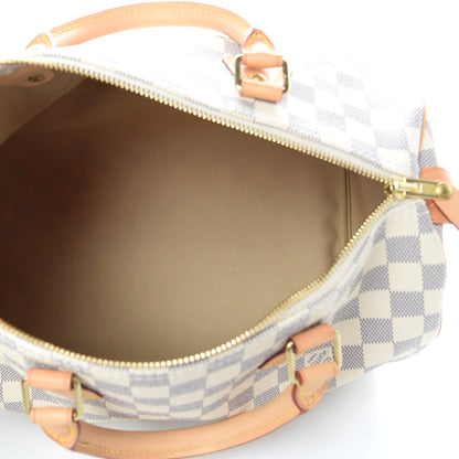 Louis Vuitton Damier Azur Speedy 30 5 of 10