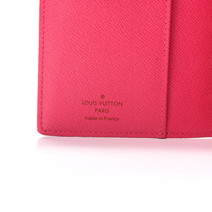 Louis Vuitton Monogram Multicolor Small Ring Agenda Cover Black Grenade 5 of 10