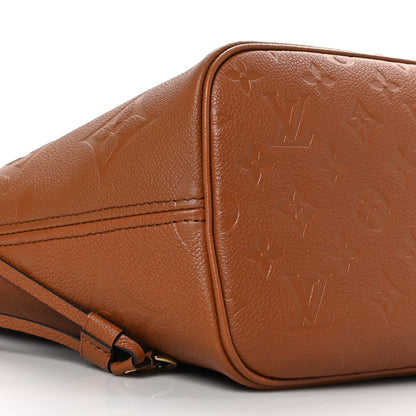 Louis Vuitton Empreinte Monogram Giant Neverfull MM Cognac 6 of 7