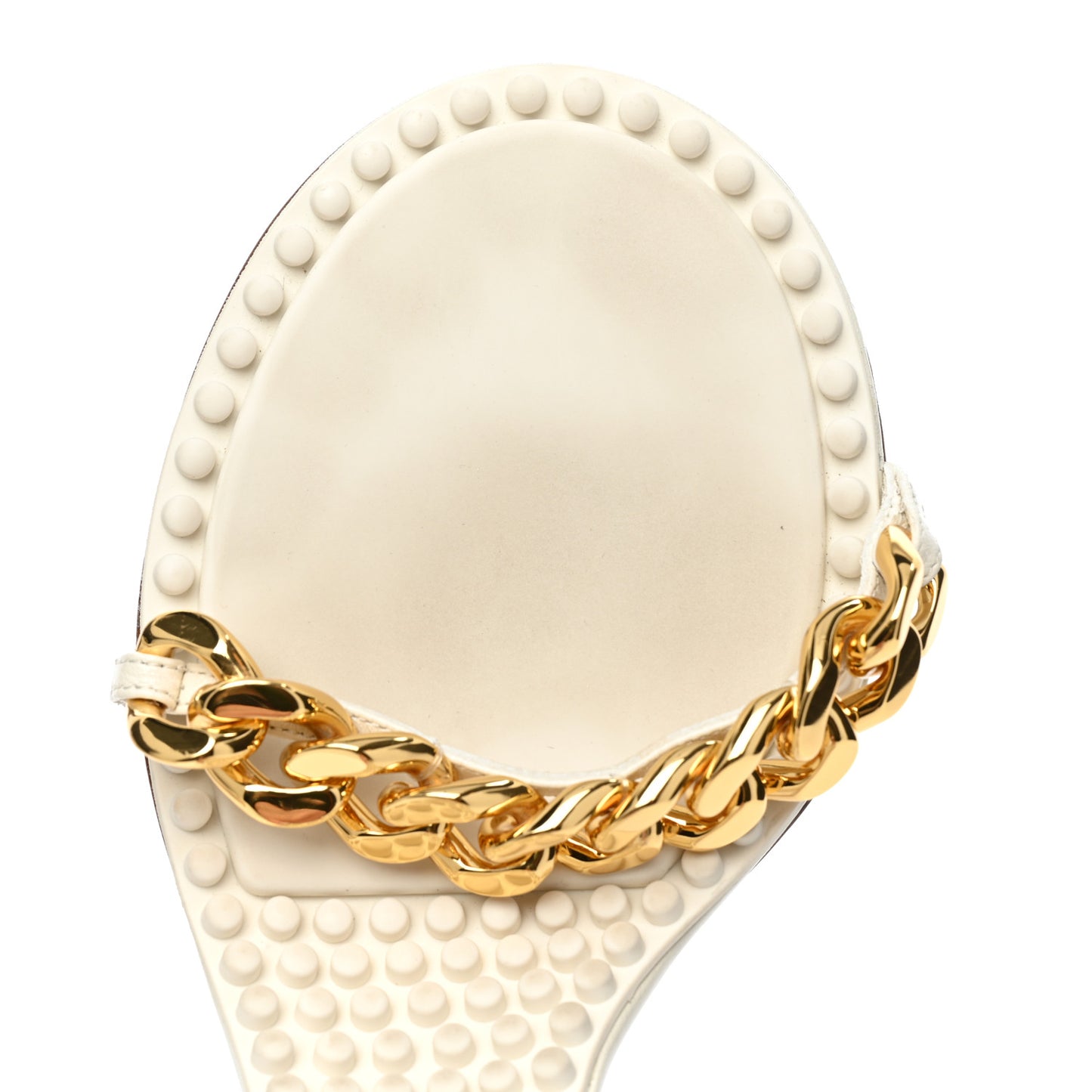 Lambskin Dot 90mm Sandals 40 String