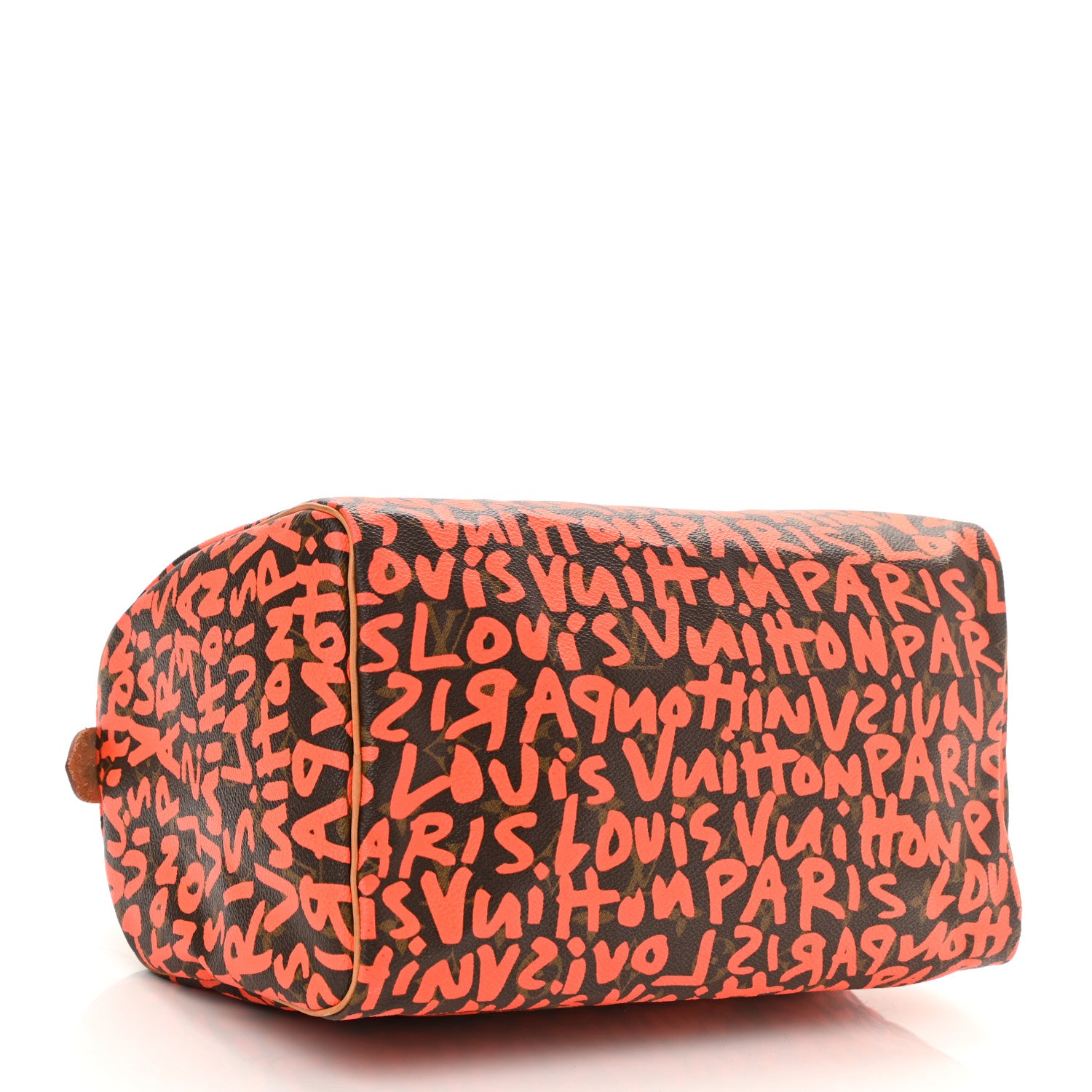 Louis Vuitton Monogram Graffiti Speedy 30 Orange 4 of 9
