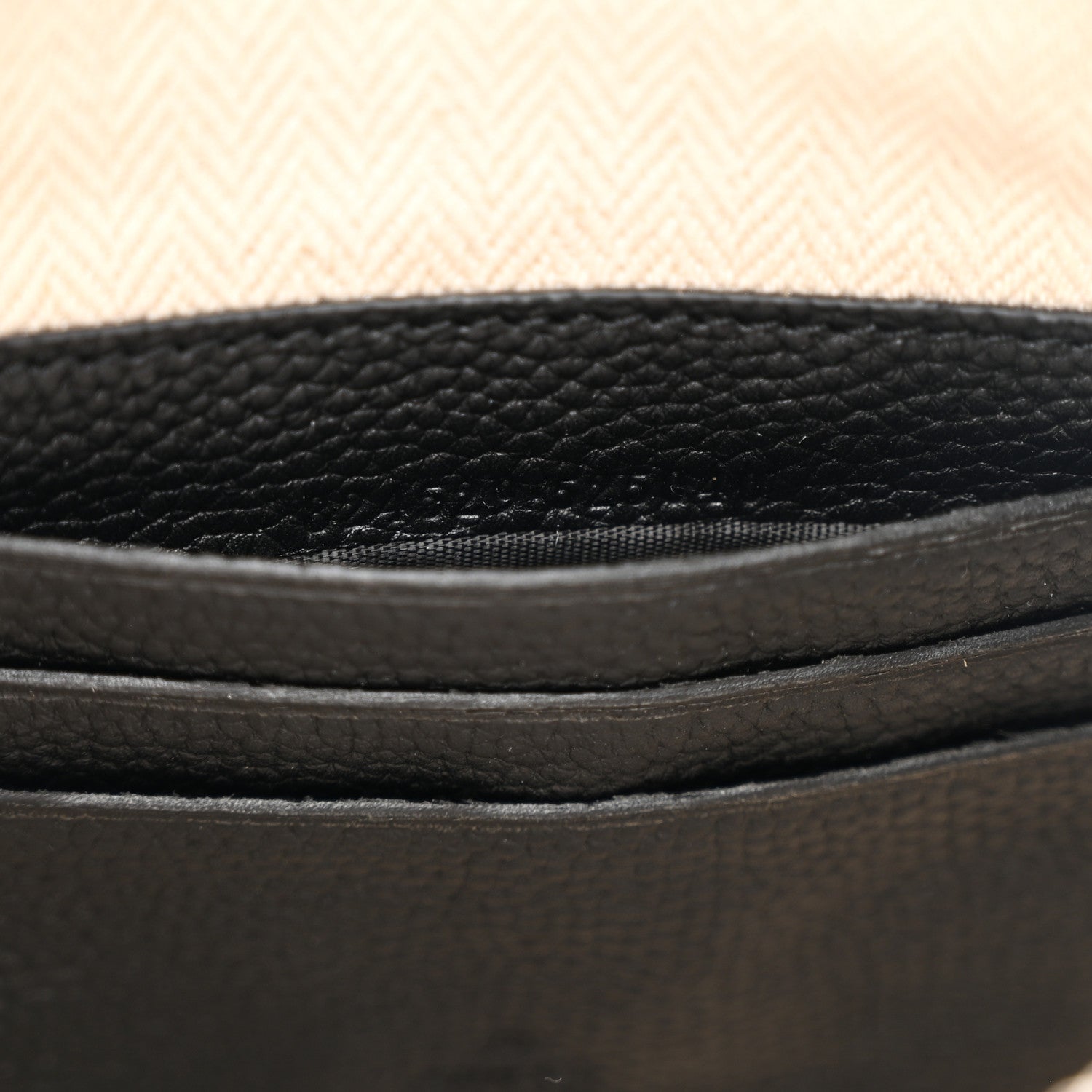 Gucci Pebbled Calfskin Mini B Shoudler Bag Black 7 of 10