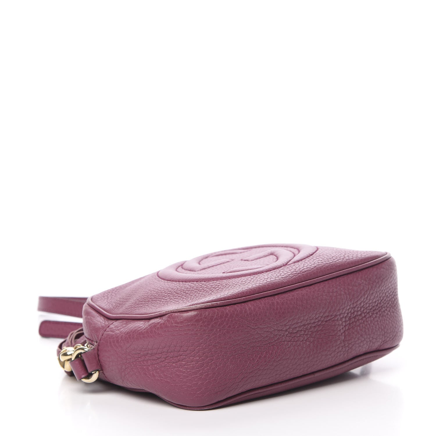 Gucci Pebbled Calfskin Small Soho Disco Bag Peonia Flower 3 of 14