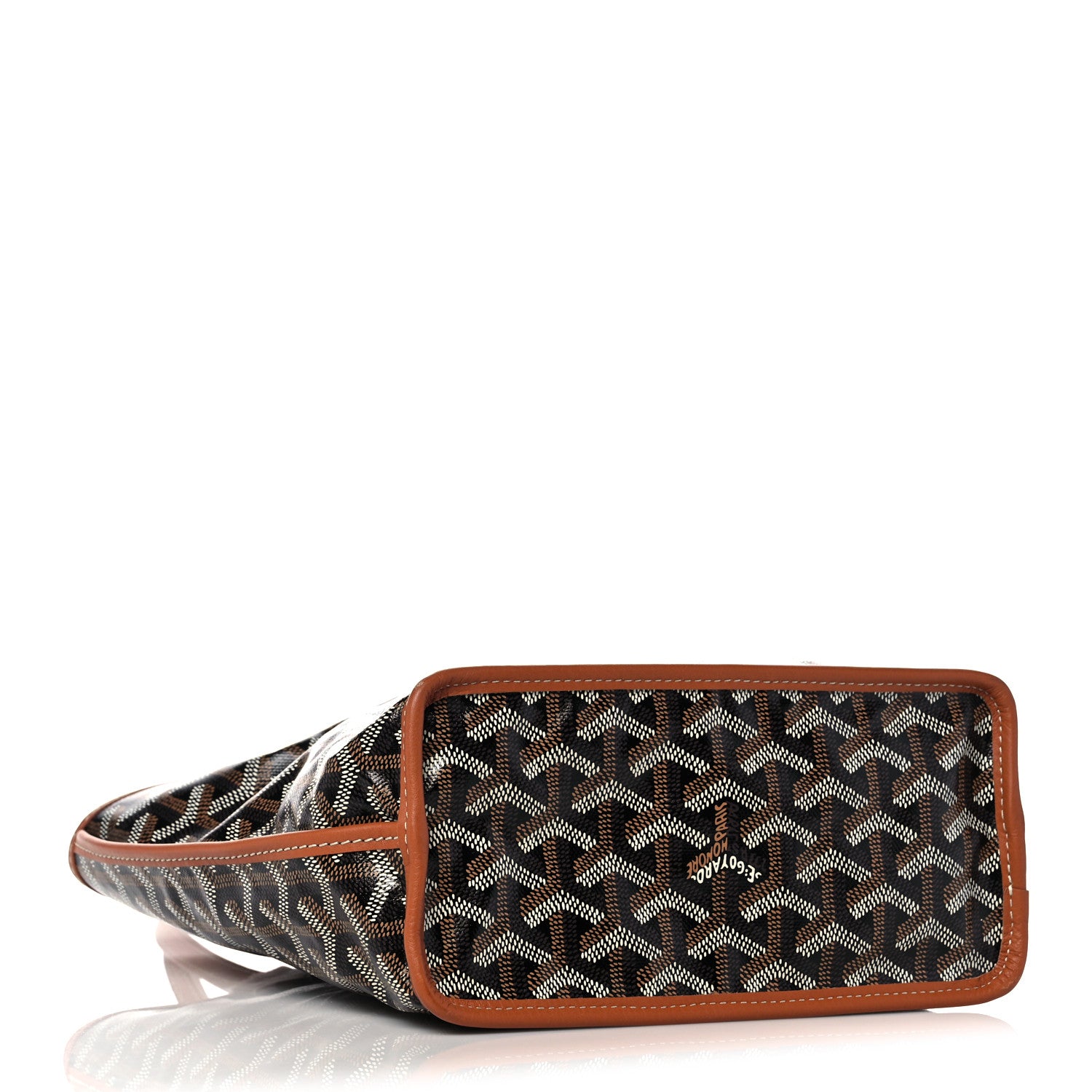 Goyard Goyardine Reversible Mini Anjou Black Gold 4 of 8
