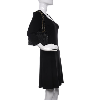 Chanel Caviar Quilted Medium Double Flap Black 2 of 9