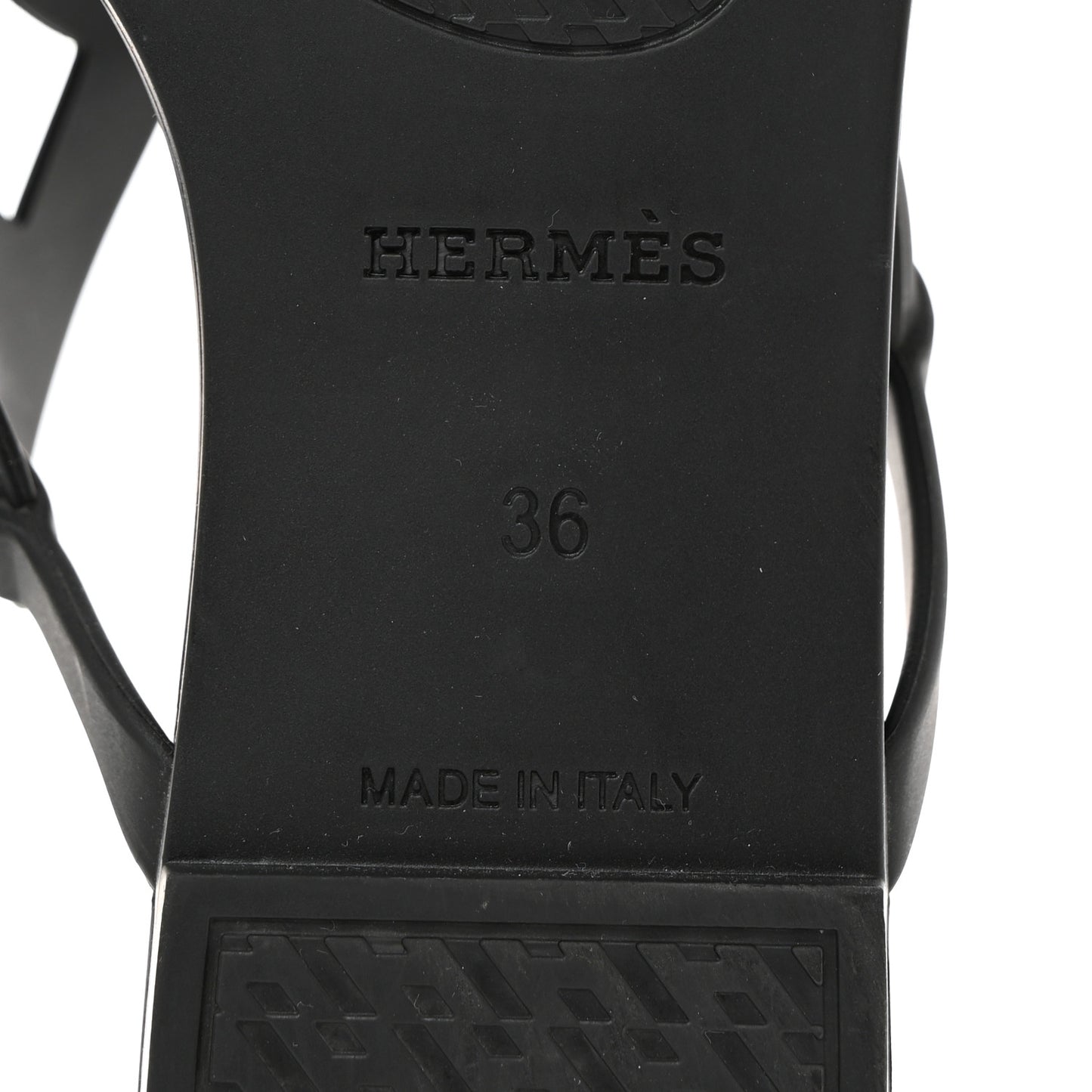 Rubber Womens Egerie Sandals 36 Black