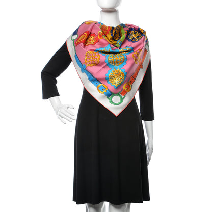 Hermes Silk Cuivreries Scarf 90 2 of 4