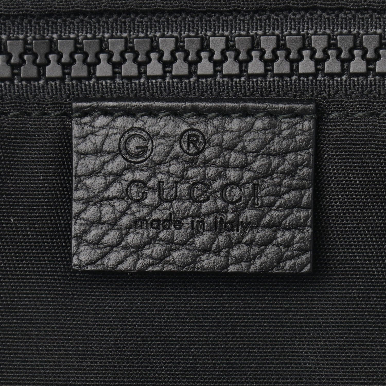 Gucci Nylon Monogram Slim Backpack Black 6 of 9