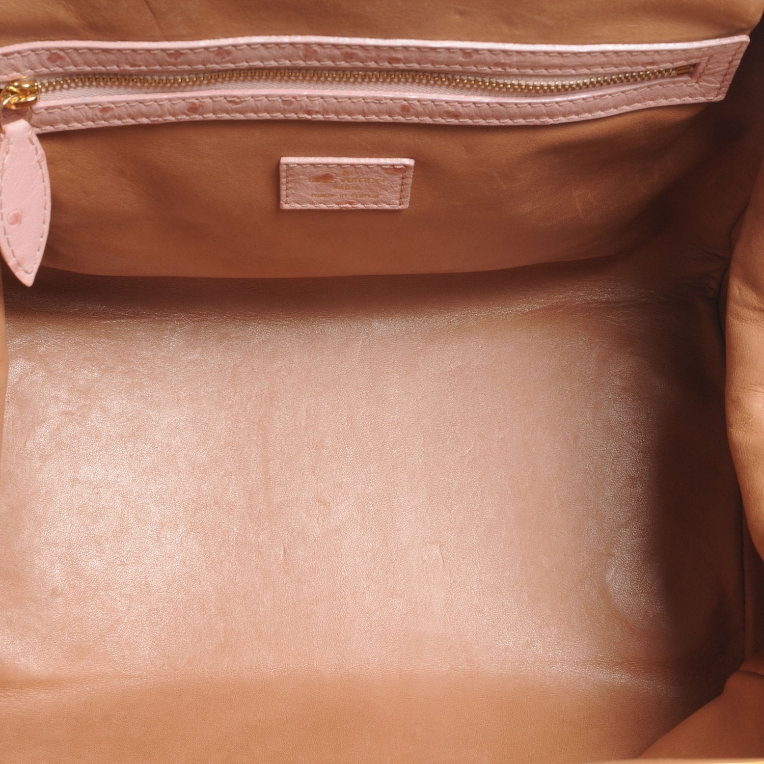 Louis Vuitton Ostrich Frame Speedy Pink 6 of 9