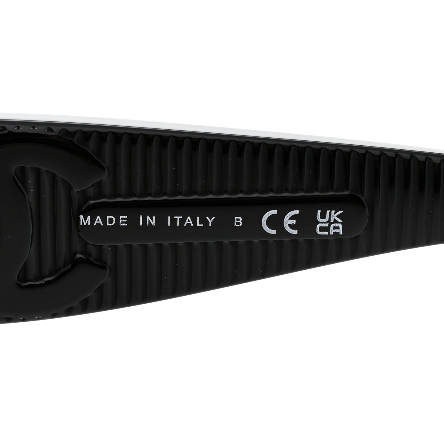 Acetate Shield Sunglasses 5495 Black