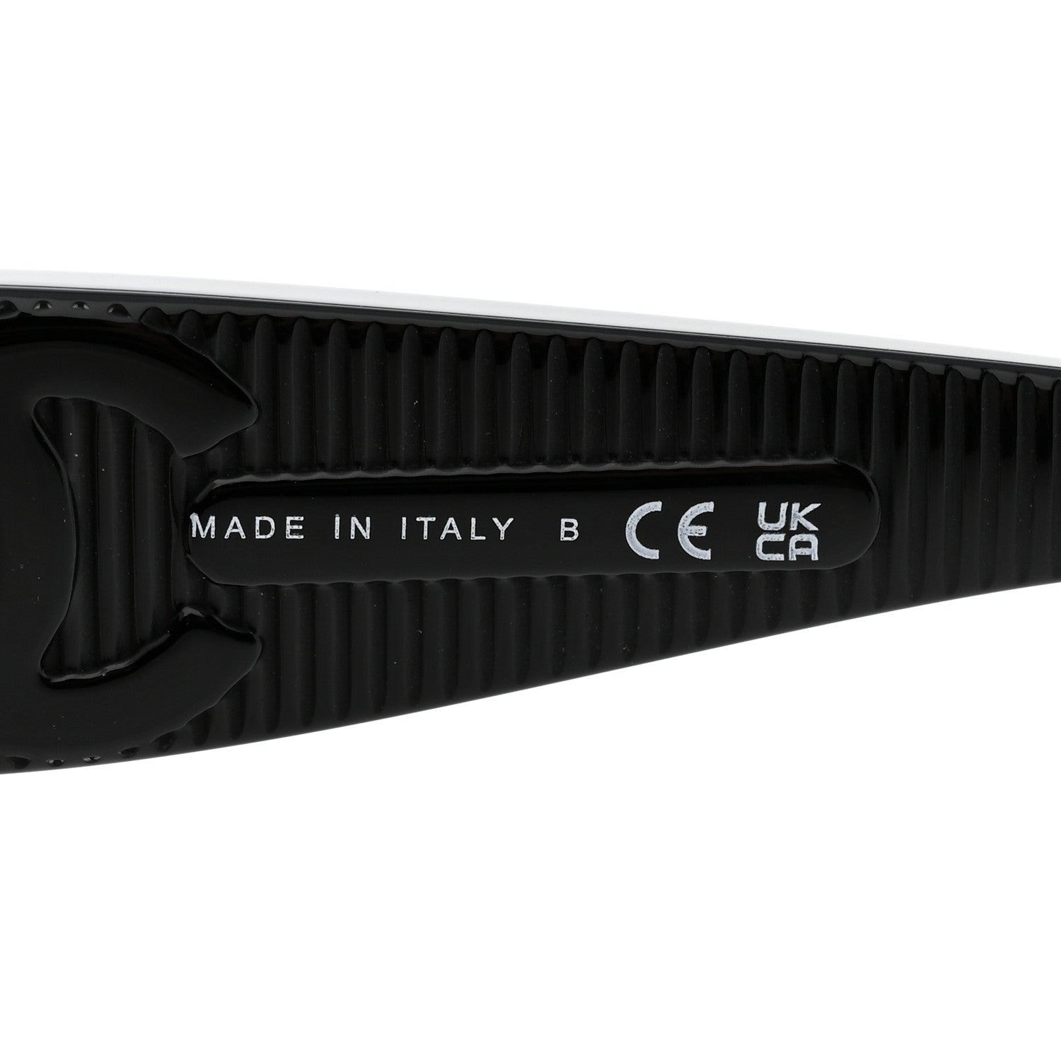 Chanel Acetate Shield Sunglasses 5495 Black 6 of 7
