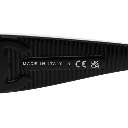 Chanel Acetate Shield Sunglasses 5495 Black 6 of 7