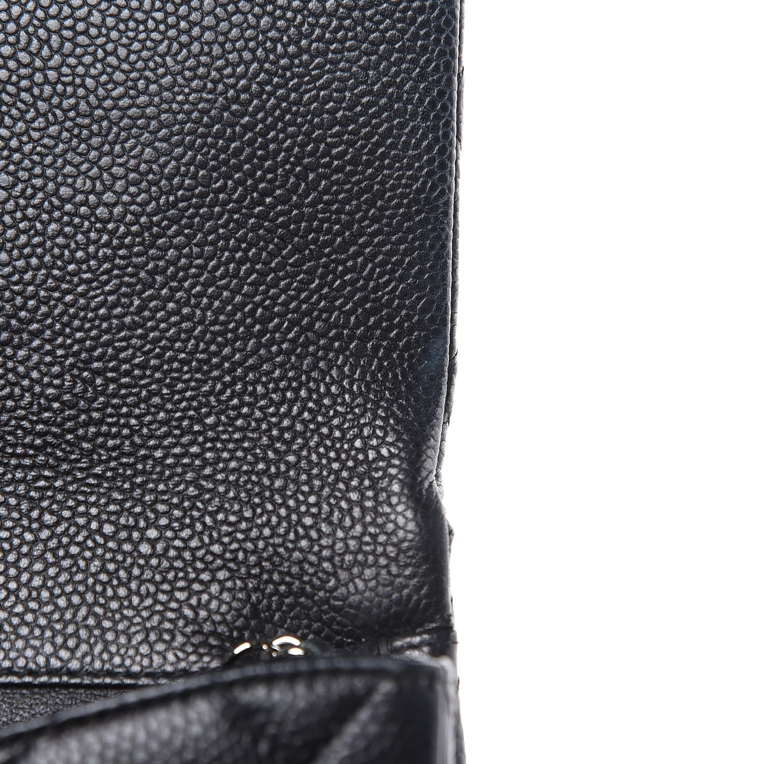 Chanel Caviar Quilted Clutch With Chain Flap Black 12 of 14