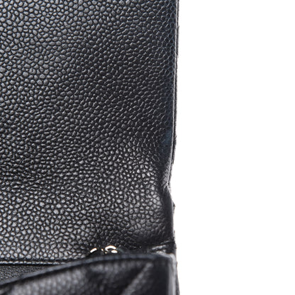 Chanel Caviar Quilted Clutch With Chain Flap Black 12 of 14