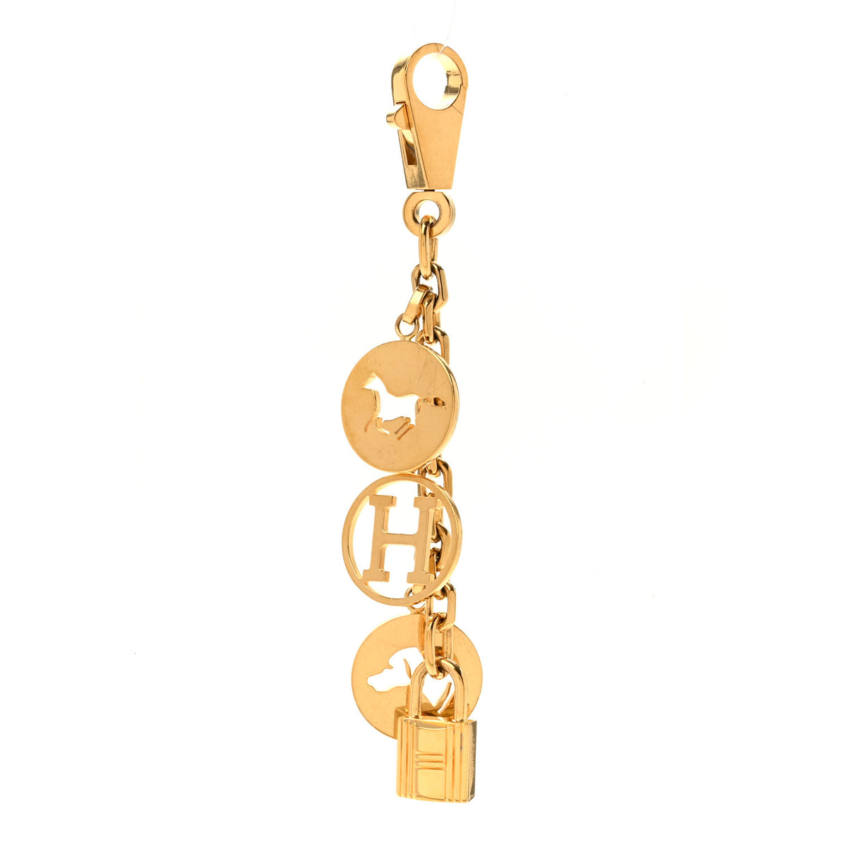 Hermes Breloque Bag Charm Gold 1 of 5