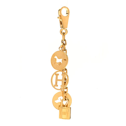 Hermes Breloque Bag Charm Gold 1 of 5