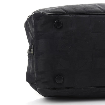 Chanel Nylon Travel Bowler Black 8 of 11
