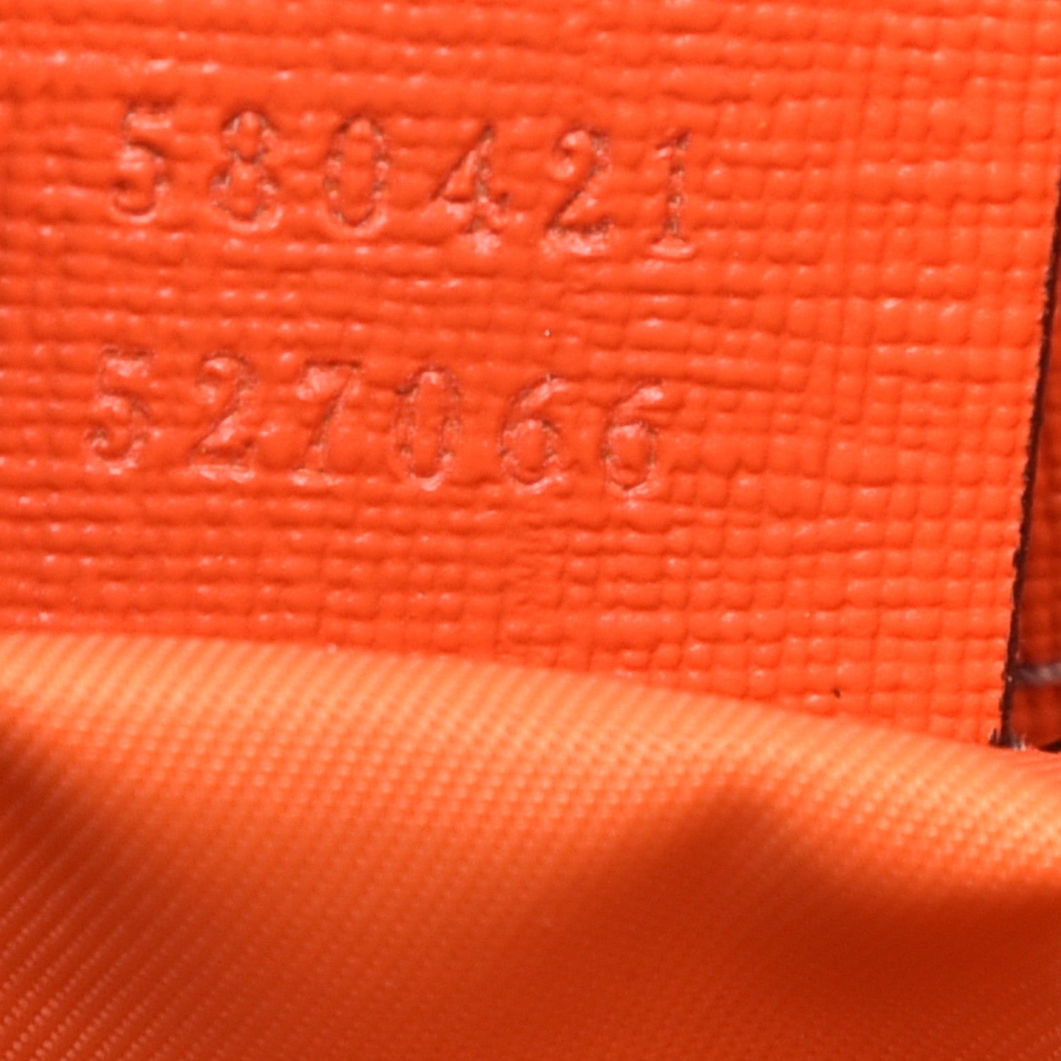 Gucci GG Supreme Monogram Childrens Hedgehog Bucket Bag Orange 7 of 9