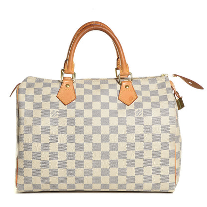 Louis Vuitton Damier Azur Speedy 30 1 of 8
