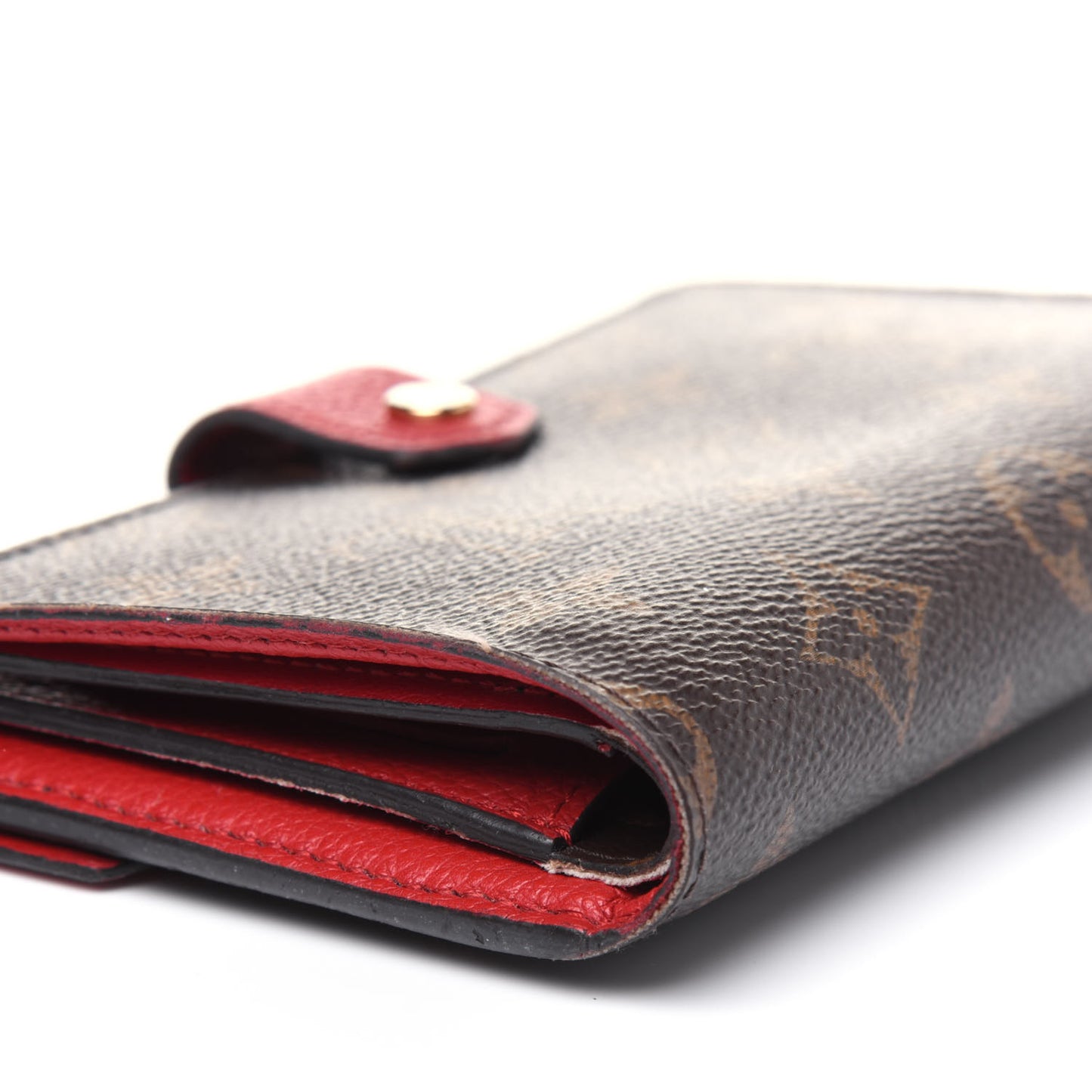 Monogram Pallas Compact Wallet Cherry