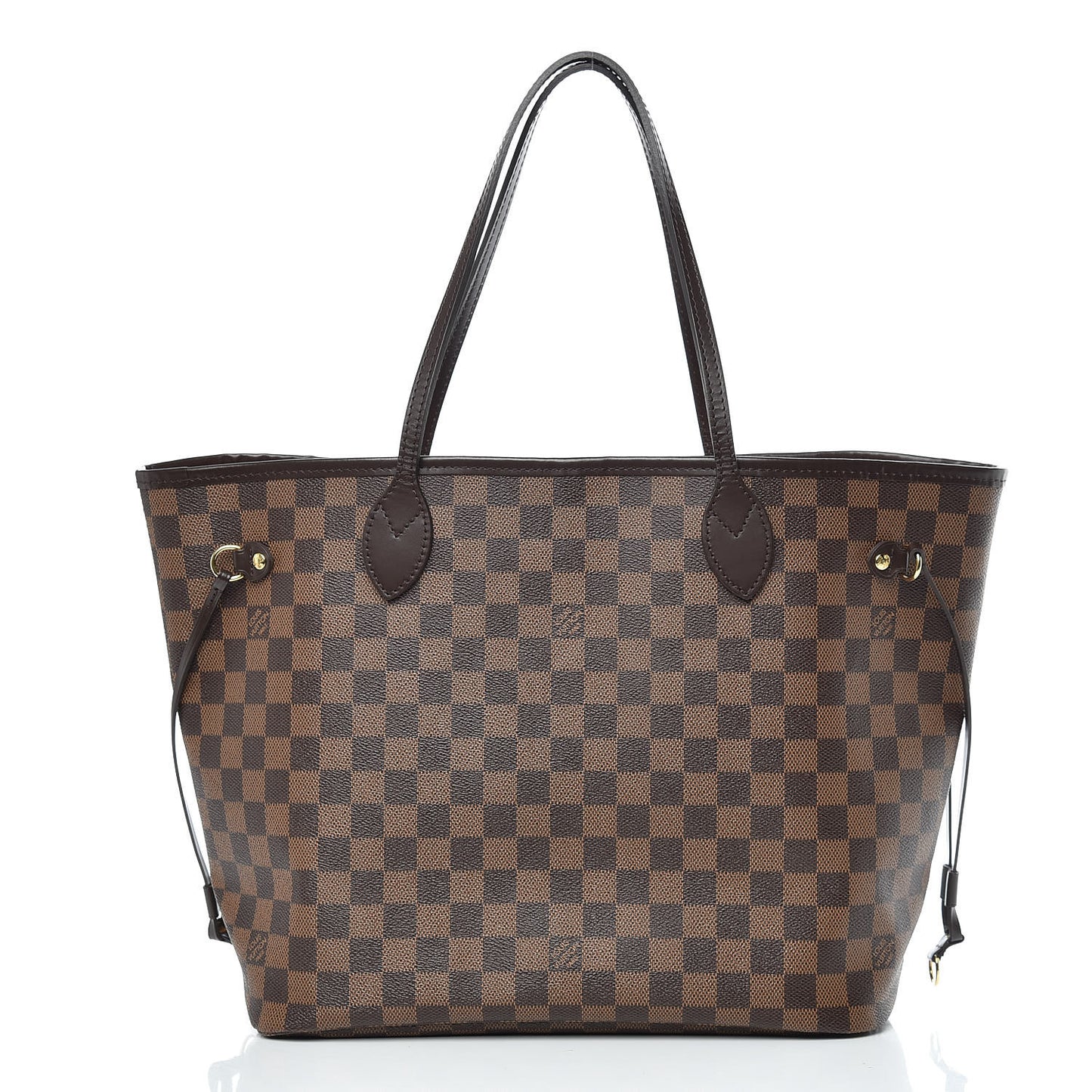 Damier Ebene Neo Neverfull MM Rose Ballerine
