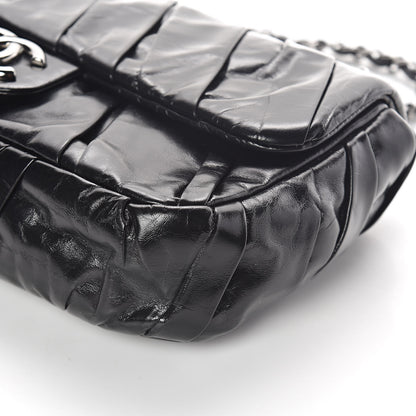 Chanel Glazed Calfskin Twisted Medium Flap Black 10 of 10