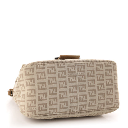 Fendi Zucchino Vitello Mini Mama Baguette Beige Tortora 4 of 10