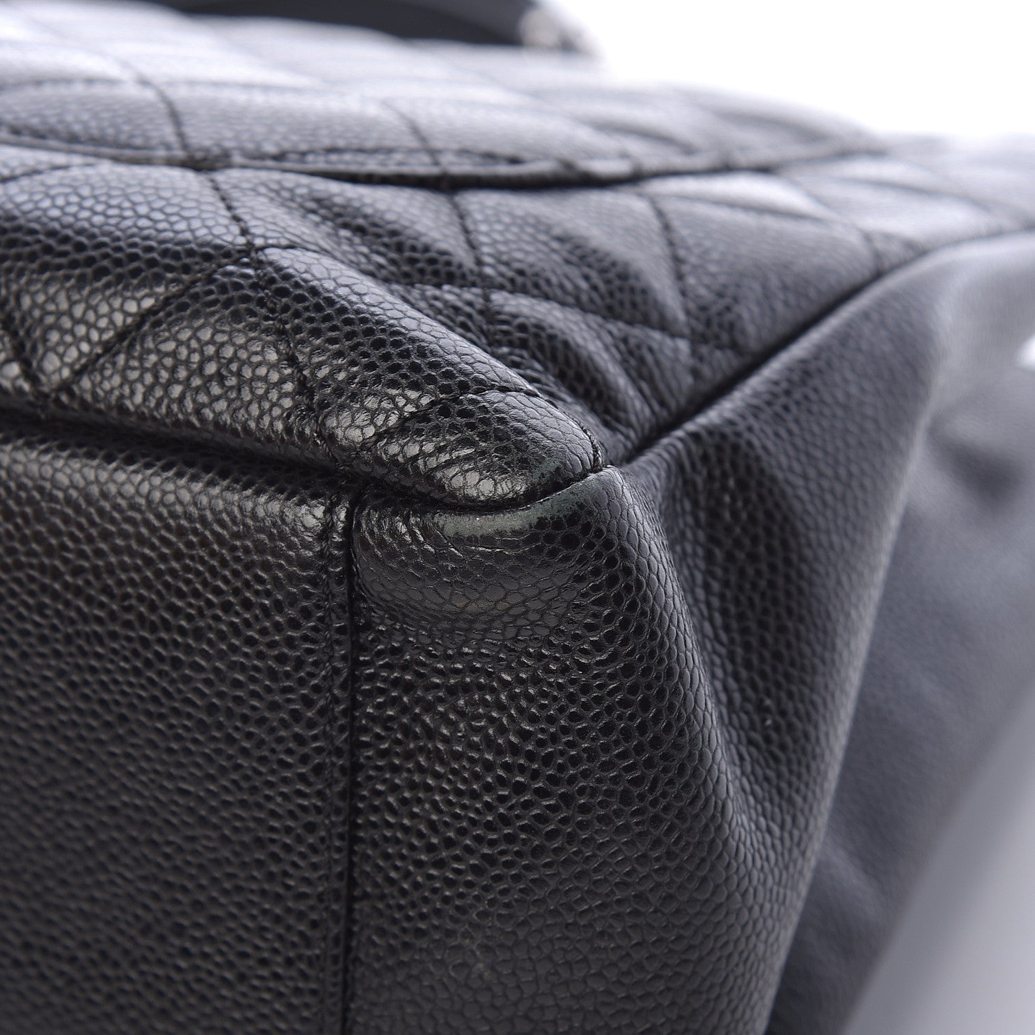 Chanel Caviar Quilted Grand Shopping Tote GST Black 11 of 13