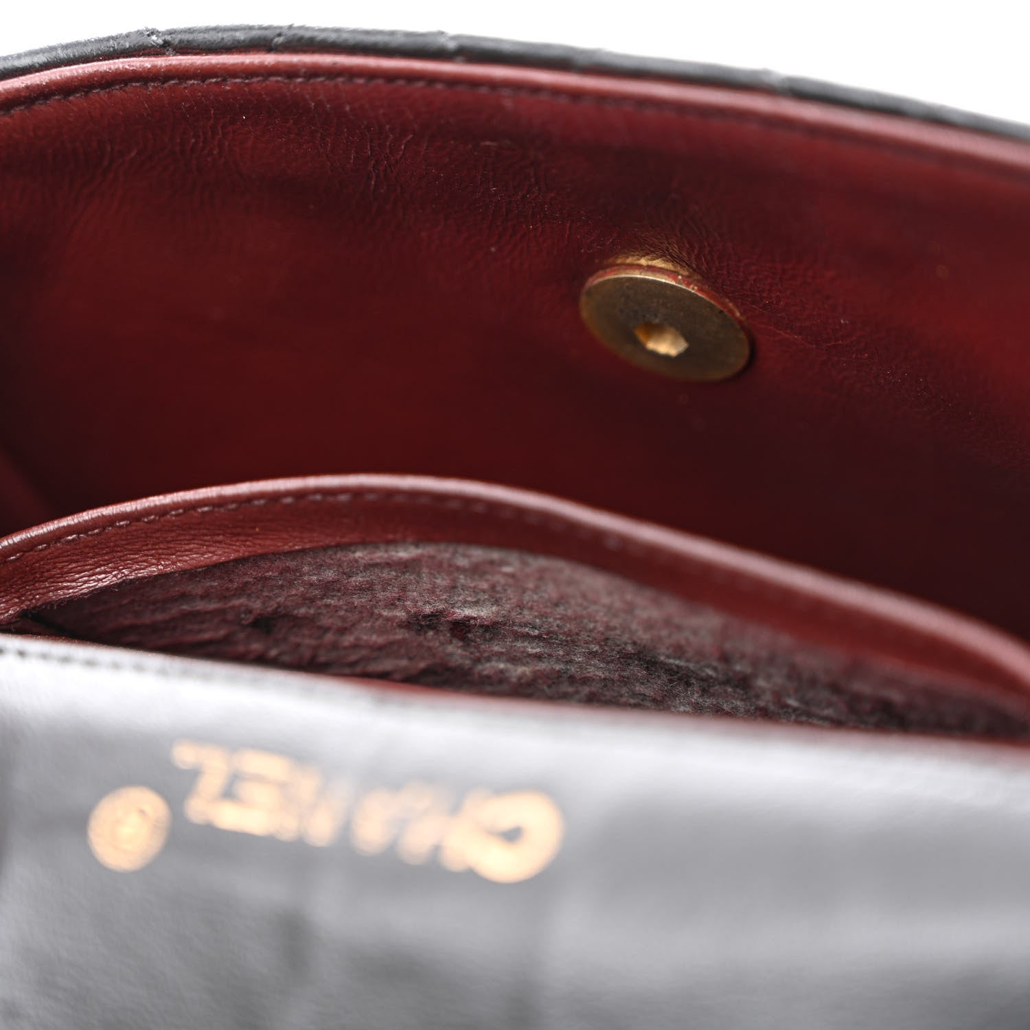 Chanel Lambskin Quilted Single Flap Black 8 of 14