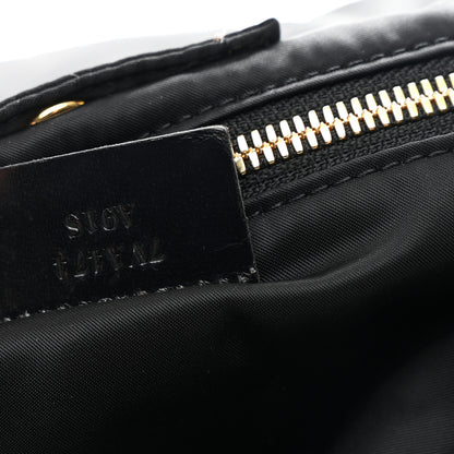 Fendi X PORTER Nylon Regular Belt Baguette Black 7 of 10